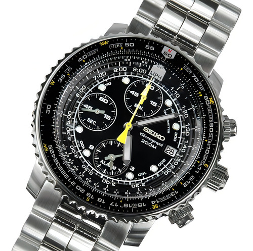 Seiko Flightmaster Pilot Crono 200m Sna411p1