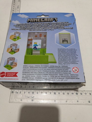 Minecraft Steve & Diamond Mine Playset Mattel (Usado)