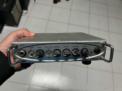 Gallien Krueger Mb200 Para Piezas O Reparar. No Prende.