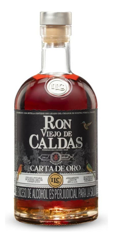 Ron Viejo De Caldas  8 Años 750ml