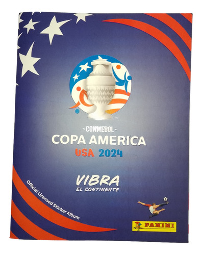Álbum Copa América 2024 + 20 Sobres