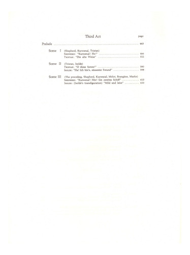 Richard Wagner: Tristan Und Isolde In Full Score.