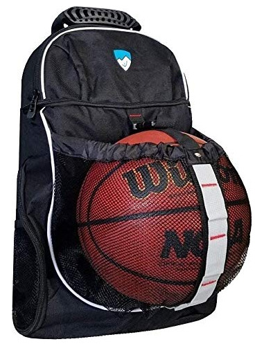 Hard Work Sports Basketball Backpack With Ball Compartment S