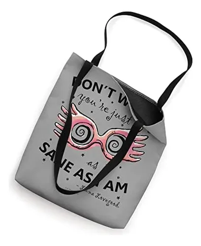 Harry Potter Luna Lovegood Spectrespecs Bolsa De Tela Negra
