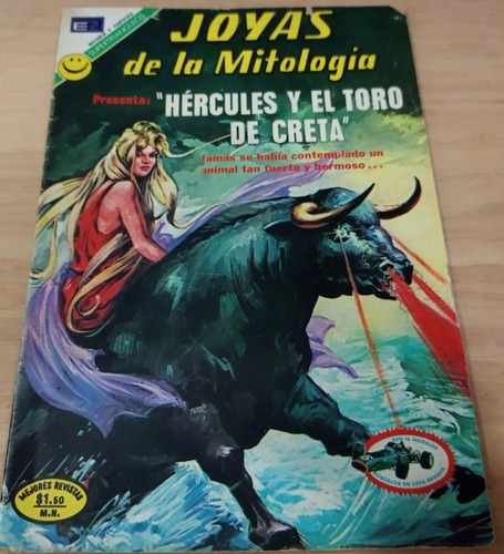 Joyas De La Mitología: Hércules Y El Toro De Creta