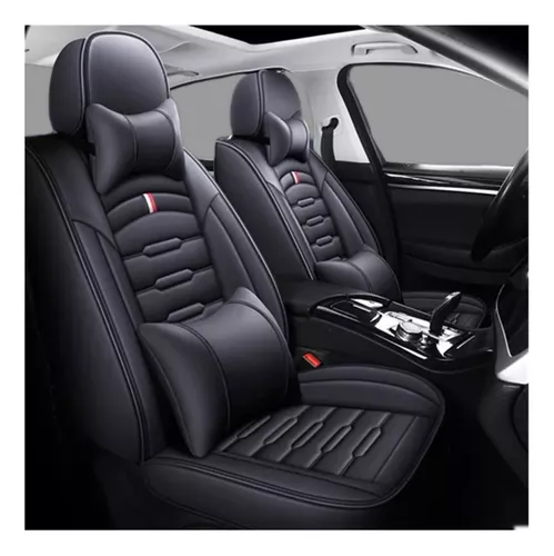 Ripley - KIT FUNDA CUBRE ASIENTO CUERO AUTO PREMIUM LUXURY ALMOADILLA