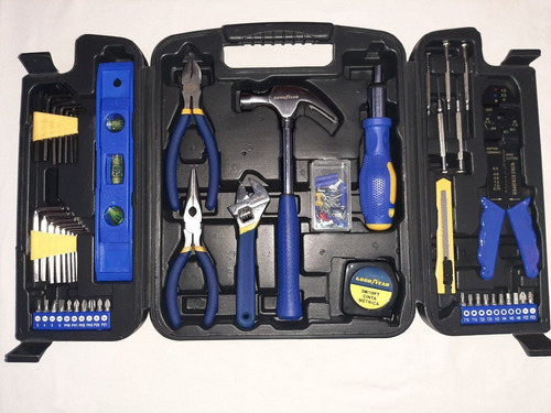 Set Kit Herramientas Good Year 129 Piezas Valija Viaje