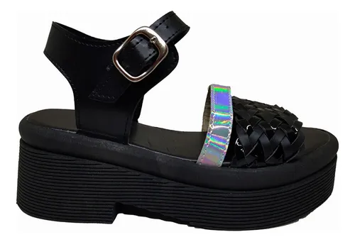 Sandalias tornasoladas new arrivals