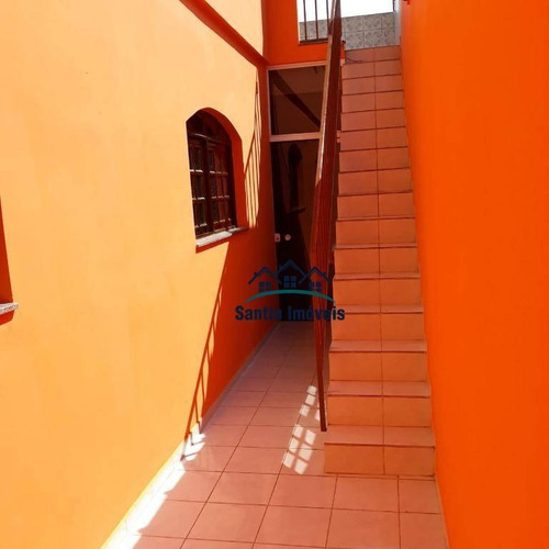 Imagem 17 de 29 de Sobrado Com 3 Quartos ( Sendo Uma Suíte Com Hidro ) 02 Wc, Quintal, 02 Vagas À Venda, 274 M² - Jardim Las Vegas - Santo André/sp - So0379