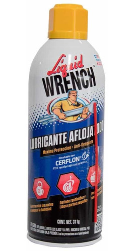 Lubricante Oil, Marca Liquid Wrench, Modelo L212 Aflojatodo