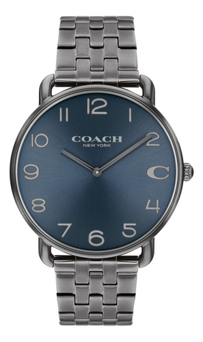 Reloj Elliot De Coach: Placa Iónica Gris