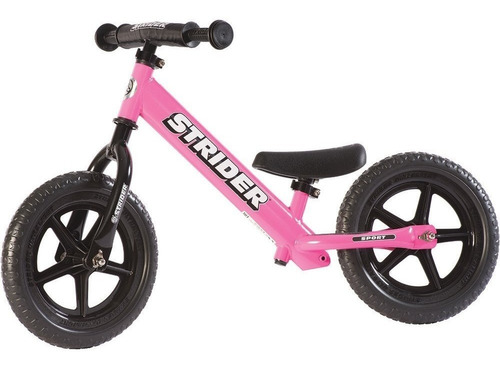 Bicicleta De Equilibrio Para Niñas Strider Color Rosa