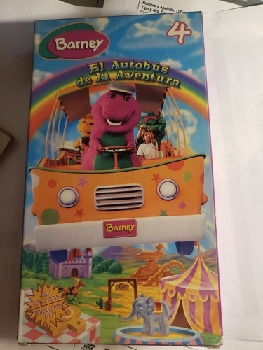 Barney- El Autobus De La Aventura N° 4