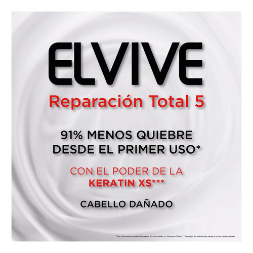 Elvive Reparación Total 5 680ml Shampoo + Acondicionador