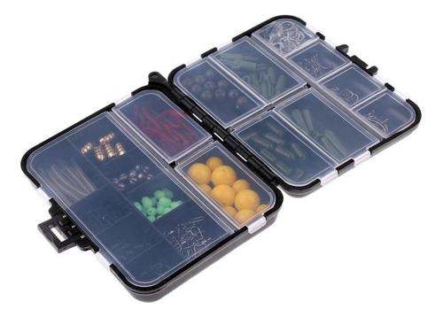 189pcs Kits De Accesorios De Pesca Jig Hooks Sinker Swivel