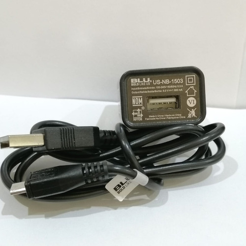 US rápida 3.0 USB 5 V 2.4 A Cargador para BLU Energía XL E0030UU Pure XR P0030UU
