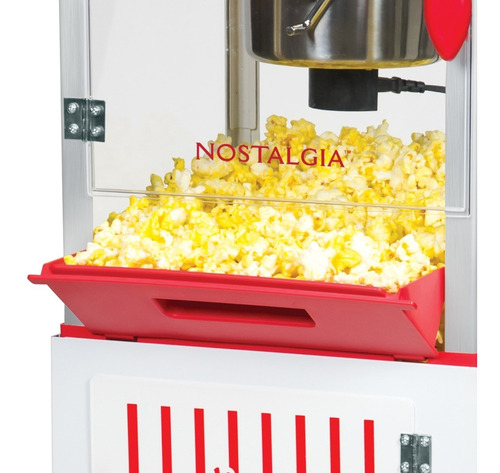 Máquina de palomitas Nostalgia CCP399 aire caliente roja 325W 127V