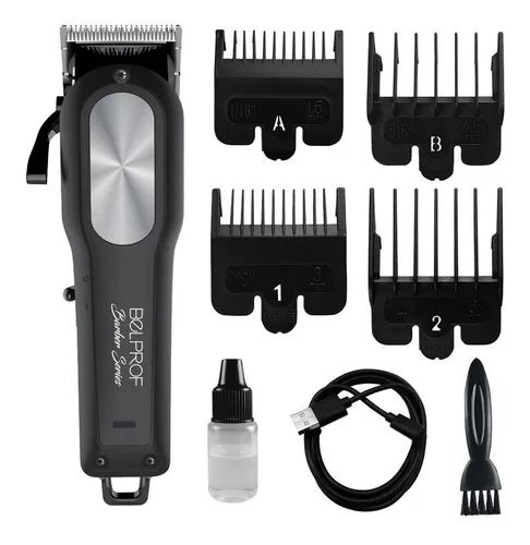 Kit Berberia Maquna Corte Belprof + Peines Eurostil + Capa