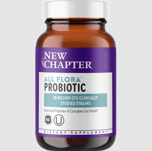 New Chapter | All-flora Probiotic | 30 Capsules