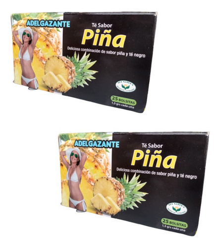 Pack 2 Te Adelgazante Piña 