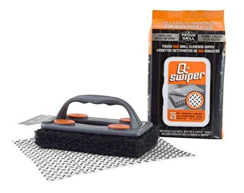 Qswiper Bbq Grill Brush Cleaner Set 1 Grill Brush With Scrap