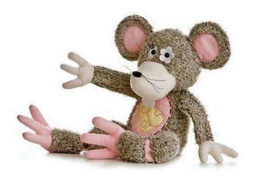 Raton De Peluche Dilly Dallys Marca Aurora