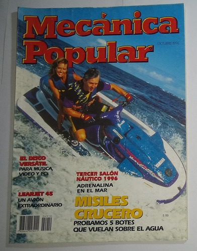 Revista Mecánica Popular Octubre 1996 Vol. 49-10  Misiles