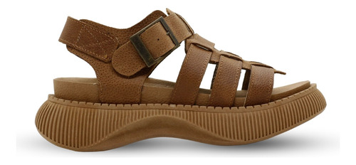 Sandalias Franciscanas Lujan Bym Shoes Mujer Cuero 100% 