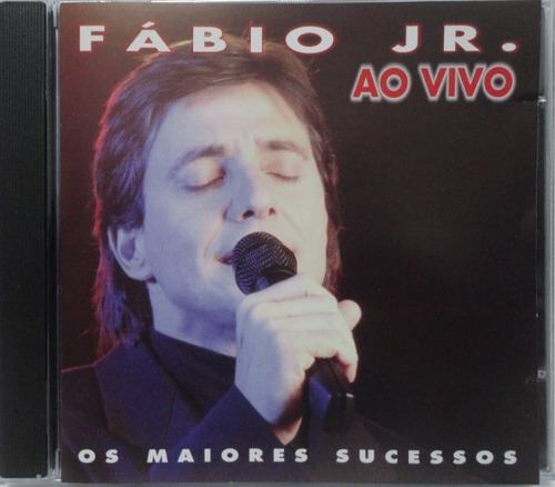 Cd Fábio Jr. Ao Vivo Os Maiores Sucessos