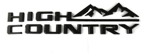 1 Insignia De Repuesto Para Guardabarros Tahoe Silverado Hig