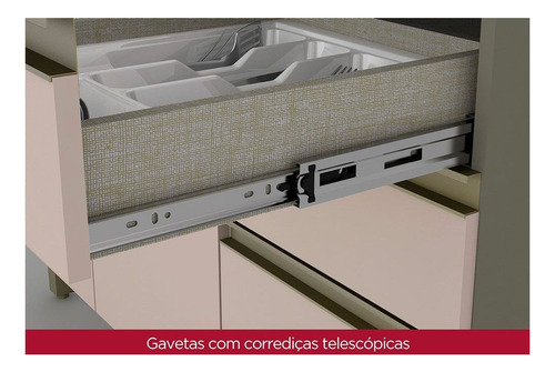 Cozinha Completa Connect 19 Peças Duna/cristal-henn