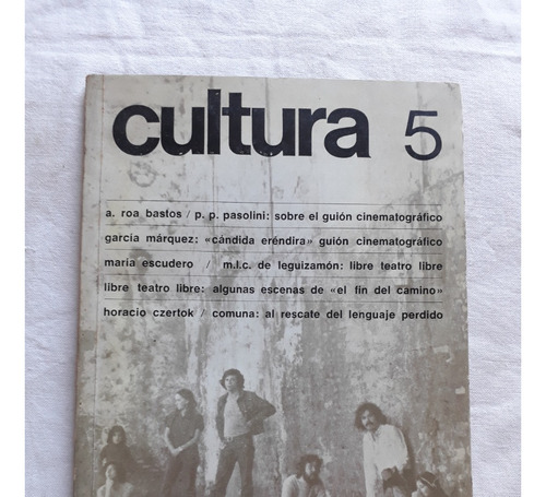 Cultura Nº 5 - Junio Julio 1975 Nucleo Cultural Alternativo