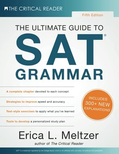 Fifth Edition, The Ultimate Guide To Sat Grammar, De Meltzer, Erica Lynn. Editorial Oem, Tapa Blanda En Inglés