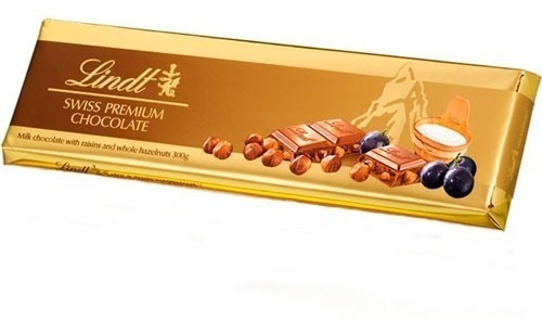 Chocolates Importados De Belgica Lindt Tablet 300 Gr