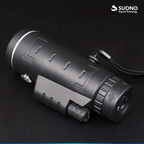Imagen 2 de 10 de Monocular Telescopio 40x60 + Tripode Y Soporte Para Celular