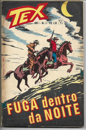 Tex Primeira Edição Nº 5 Ano 1971 Editora Vecchi Original