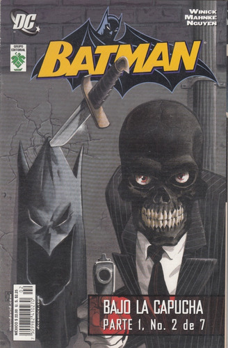 Batman: Bajo La Capucha # 2 Serie Dc, Winick, Español, Vid