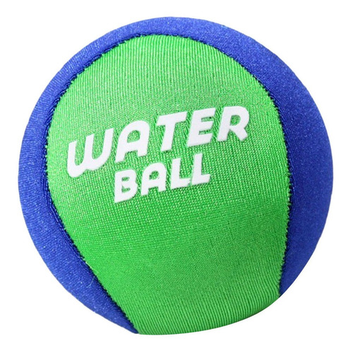 Niño Bouncing Ball Game Water Skimming Ball Verde Azul