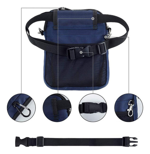 2 Pacote De Enfermeira Com Suporte De Fita, Azul Escuro