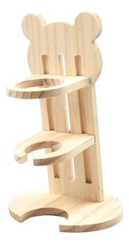 Soporte De Madera Para Hámster Para Interiores, Accesorios P