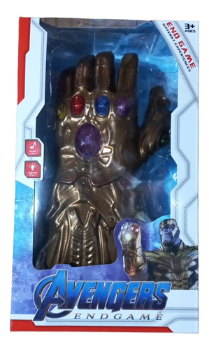 Thanos Guante Puño Luz Avengers Infinity War 22 Cm