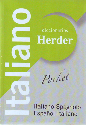 Libro: Diccionario Pocket Italiano (italian And Spanish Edit