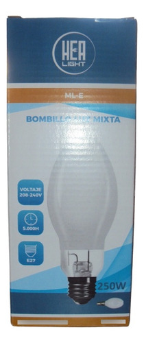 Bombillo Luz Mixta E27 250w 220v