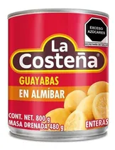 Comprar Guayabas En Almíbar La Costeña Enteras 800 Gr 8 Piezas 