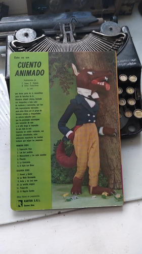 Antiguo Cuento Animado - Caperucita Roja / 1967 (Usado)