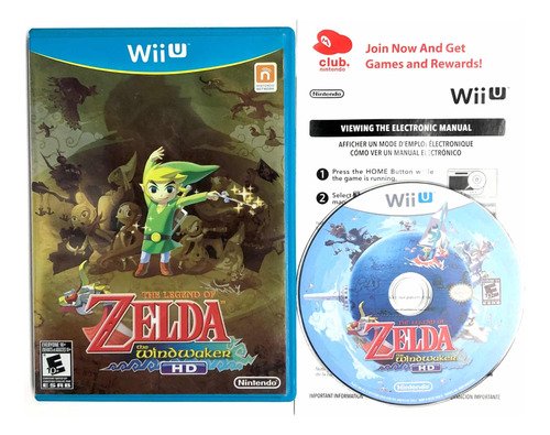 The Legend Of Zelda The Wind Waker Hd - Nintendo Wiiu Ntsc