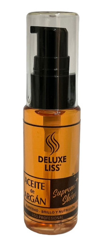 Aceite De Argán Deluxe Liss®  Brillo Supremo  30ml