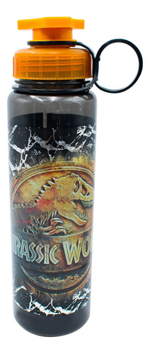 Botella De Agua Termo Jurassic World T-rex 600ml Colección