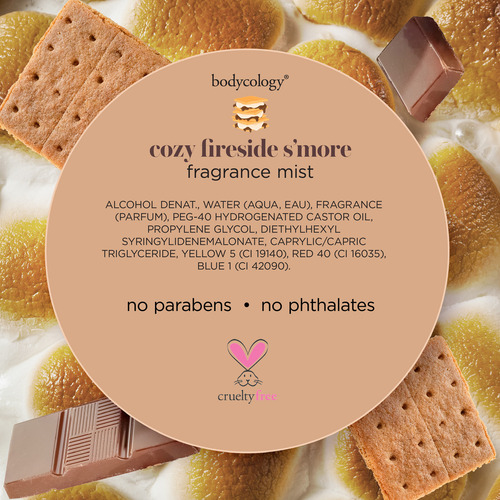 Fragancia Corporal Bodycology Cozy Fireside S'more 237 Ml