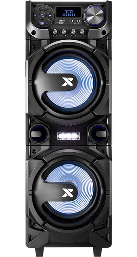 Torre De Som 1000w Woofer 10  Bth Fm Led Lenoxx Ca5000 Bivol